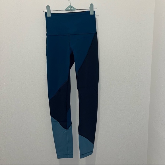 Lululemon Wunder Under Hi-Rise 7/8 Tight (Special Edition) 25" Nile Blue - Picture 1 of 7